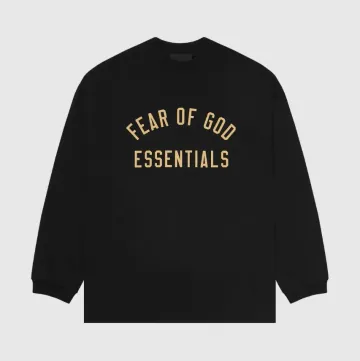 피어 오브 갓 에센셜 저지 롱 슬리브 티셔츠 블랙