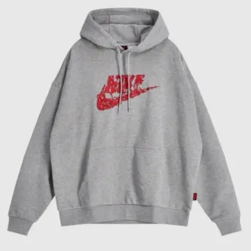 나이키 x 기묘한 이야기 NRG OS VECNA 후드 다크 그레이 헤더 라이트 스모크 그례이 IB5660-063