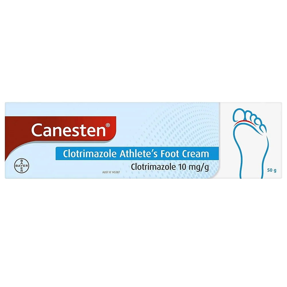 카네스텐 [해외] 카네스텐 클로트리마졸 크림 50g Canesten Clotrimazole Athletes Foot Cream Broad Spectrum