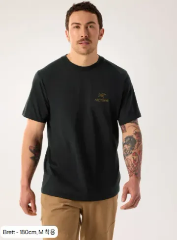 ARCTERYX 아크테릭스 크래그 SL 코튼 버드 워드 셔츠 SS 남성