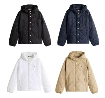 [프리블프 특가딜] 타미힐피거 여성 라이트웨이트 후디드 패디든 퀼팅 자켓 [공홈 백화점판]