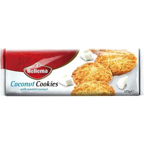 HELLEMA 헬레마 딜리셔스 코코넛쿠키 175g 일본과자 일본스낵 일본간식 일본쿠키 | 크로켓