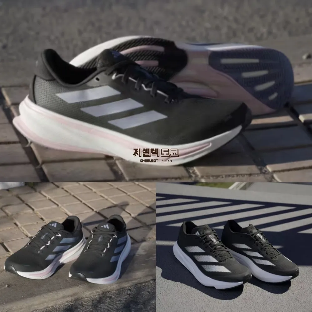 아디다스 슈퍼노바 라이즈2 여성 런닝화 러닝화 마라톤화 블랙 JQ7685