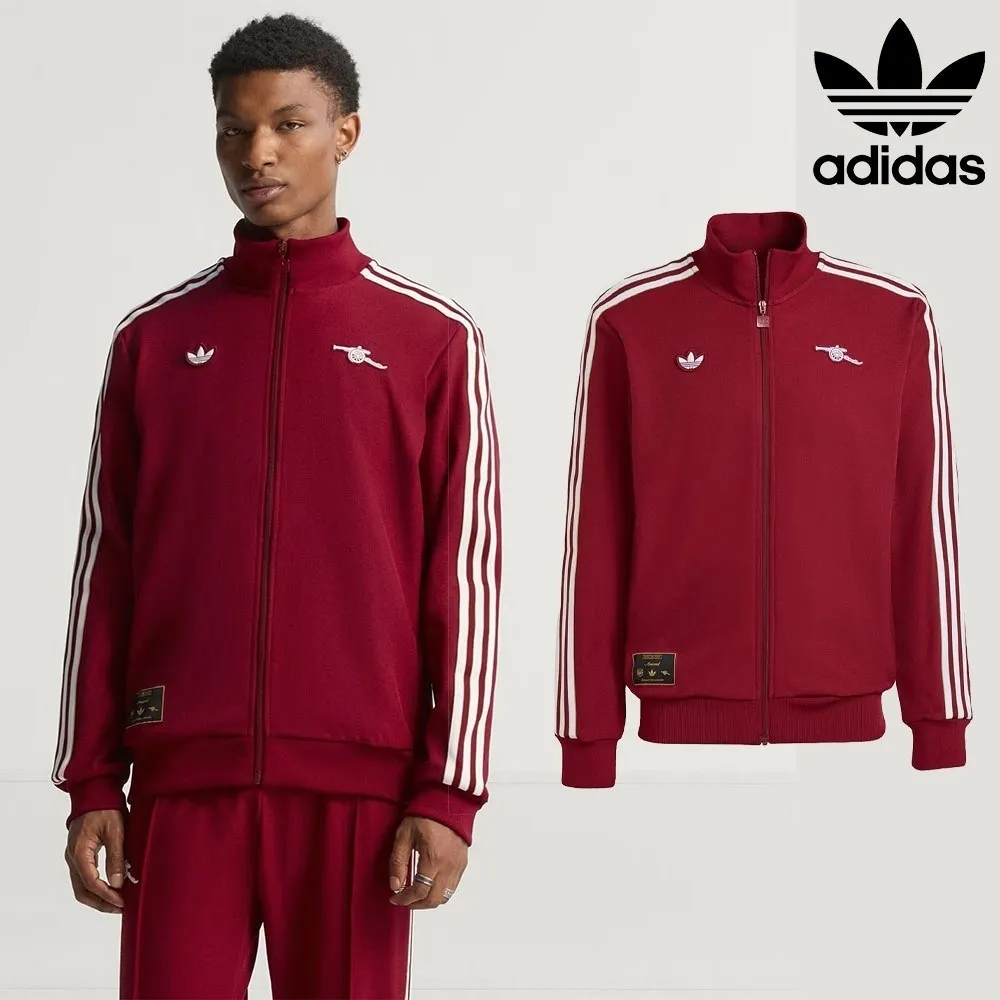 아디다스 오리지널 아스널 FC 테라스 아이콘 트랙 탑 저지 트레이닝 자켓 JM9390