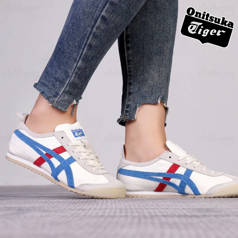 오니츠카타이거 멕시코66 화이트 블루 MEXICO 66 | 크로켓