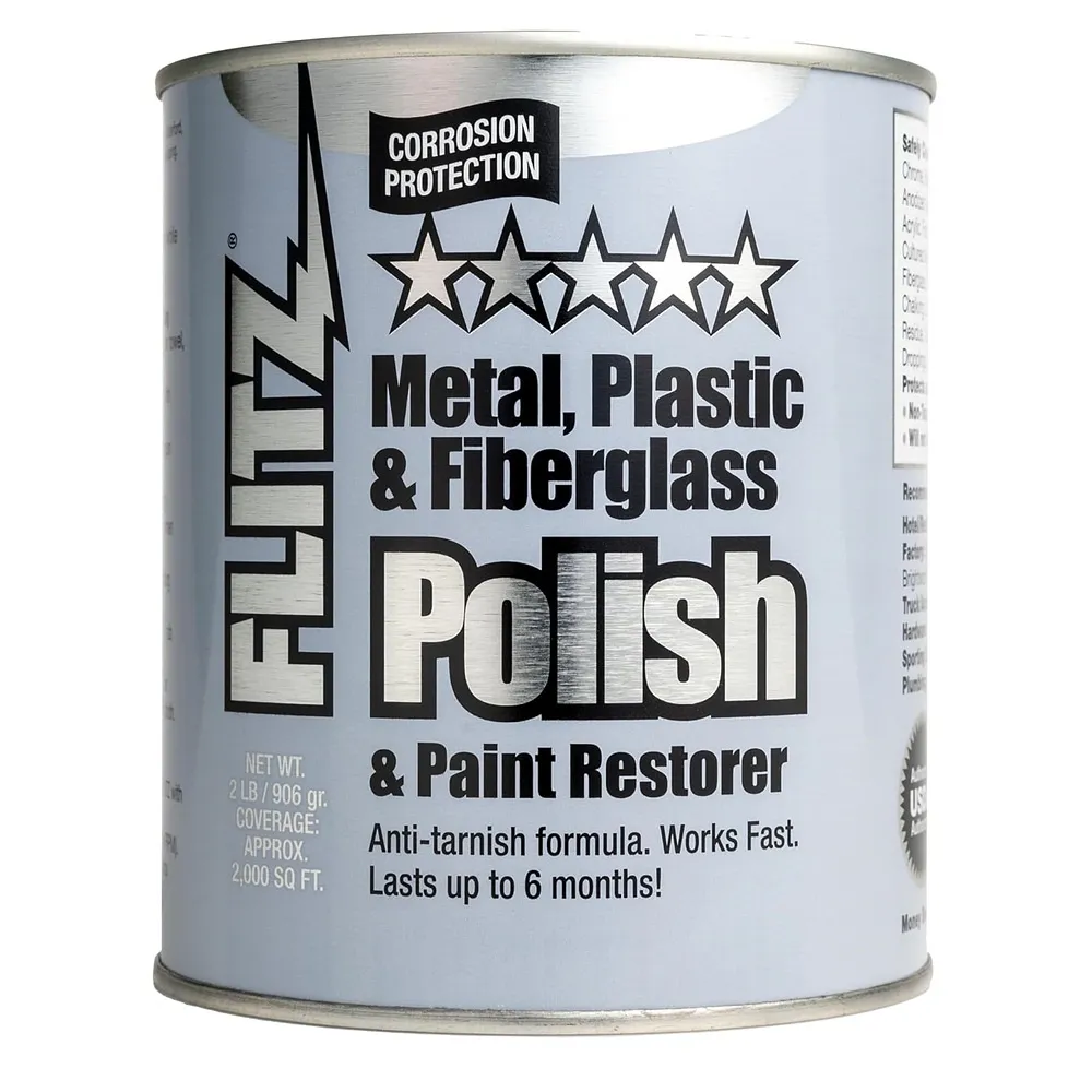 Flitz 메탈 폴리시 906g 1팩 Flitz International Multi Purpose Metal Polish, 2. ...