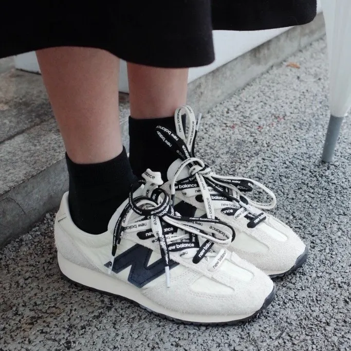 뉴발란스 471 팀버울프 멀티 슈레이스 Classic White U471AM