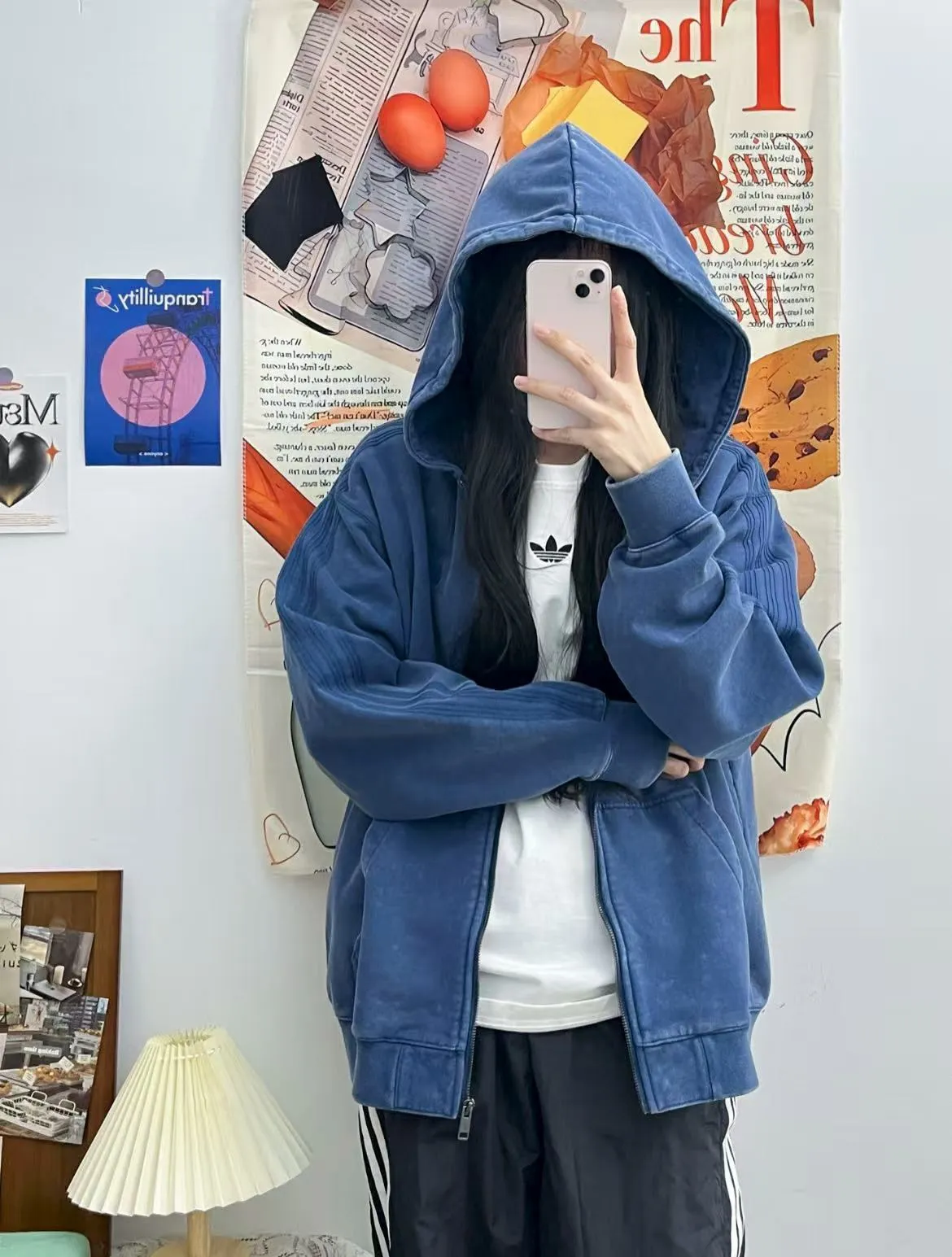 Adidas 아디다스 오리지널 워싱 후드 집업 자켓 2컬러 KA2315 KA6759