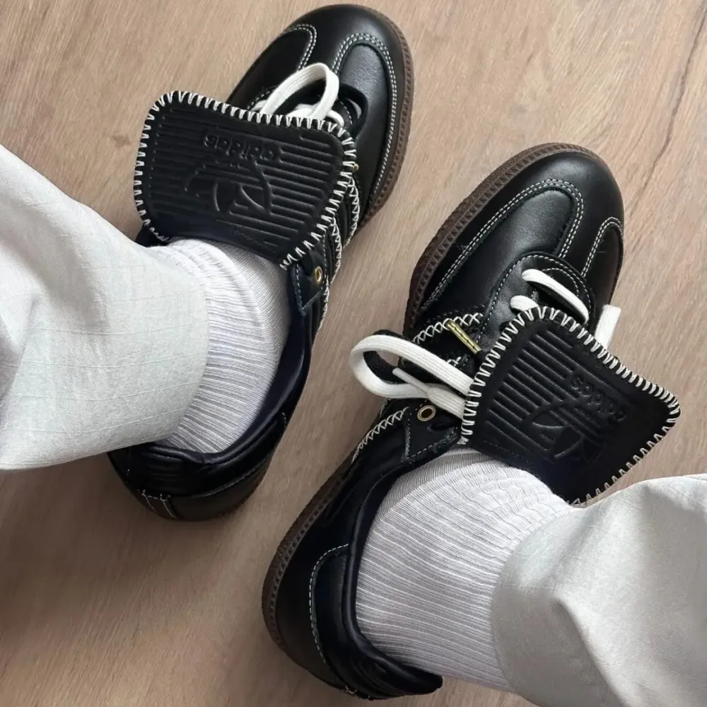 아디다스 삼바 LT 스티치 팩 스니커즈 블랙 JQ7087