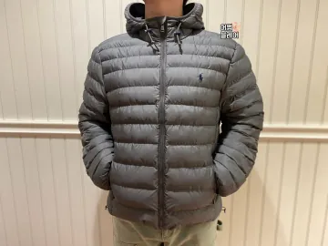 폴로랄프로렌 남성 경량 패커블 후드 패딩 점퍼