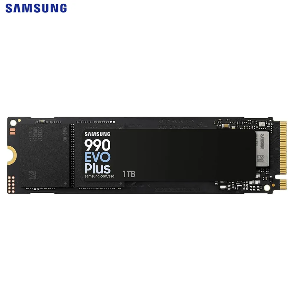 [해외] 삼성전자 990 EVO Plus SSD 1TB M.2 2280 NVMe 4.0 Gen 4x4 Gen 5x2