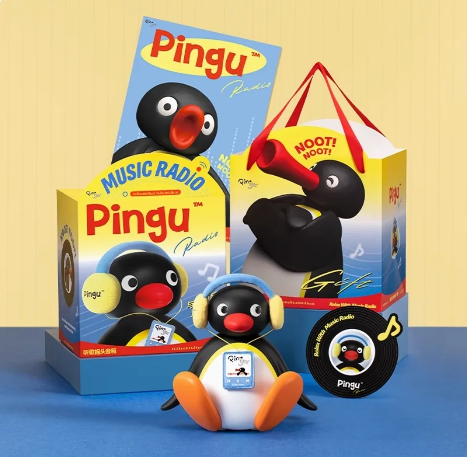 MARTUBE pingu 마크투브 핑구 펭귄 아기 노래듣기 블루투스 스피커+선물팩+뽀글이 이어폰 | 상품 상세 | 크로켓