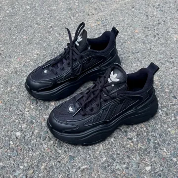 아디다스 W 오즈가이아 키높이 운동화 블랙 IG6045 JQ4110