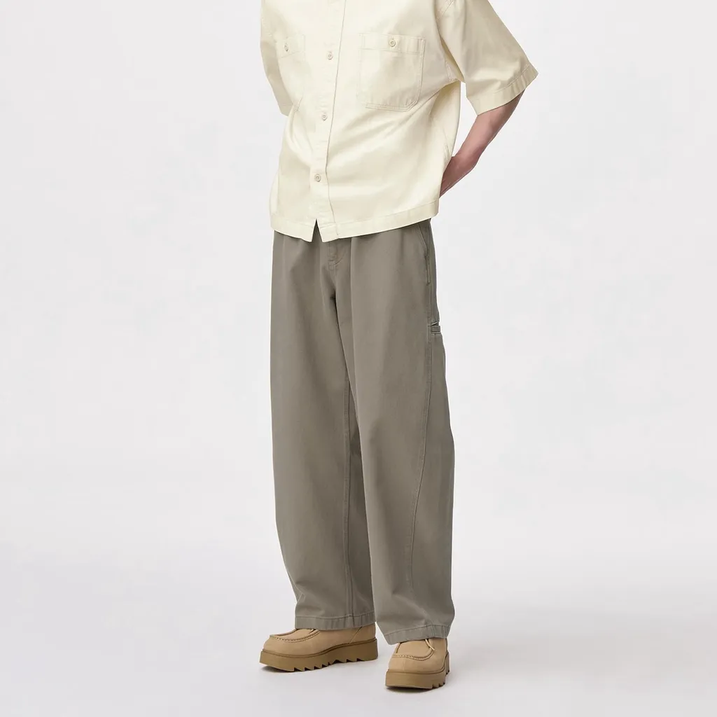 [기간한정세일 10차][XS~3XL]GU 배럴 레그 워크 팬츠(길이 표준 70.5~74.5 cm) 3컬러 353266