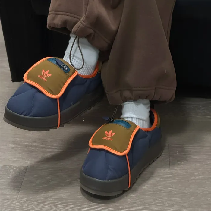 아디다스 퍼피렛 슬립온 패딩 신발 방한화 IF3956