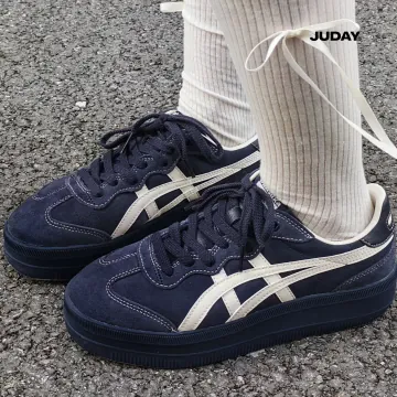 오니츠카타이거 토쿠텐 청크 플랫폼 브라운 블랙 네이비 버건디 1183C561-200
