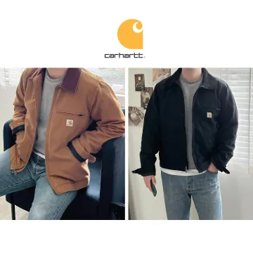 칼하트 남성 릴렉스핏 블랭킷 라인드 디트로이트 워크 자켓 103828 2컬러