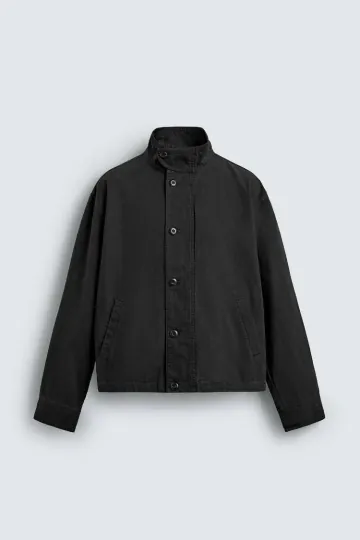 자라 ZARA  남성 박시핏 코튼 재킷 8491/435/800