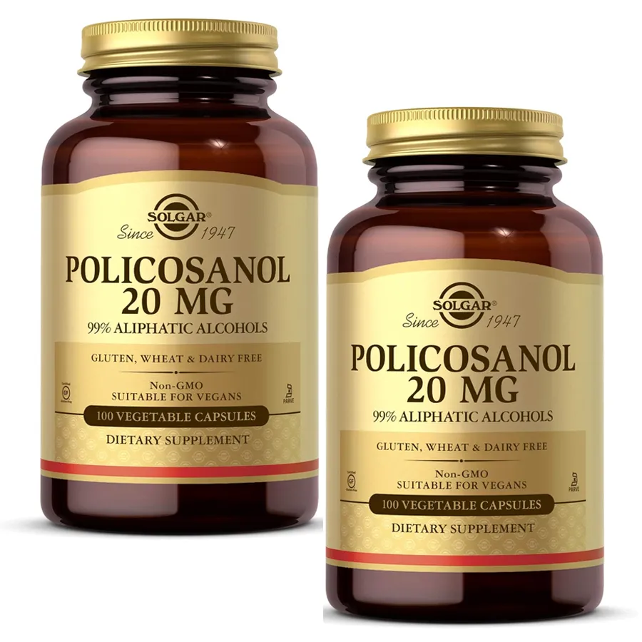 [해외] 솔가 폴리코사놀 20mg 100캡슐 2개