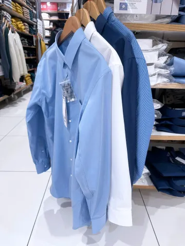 유니클로 x 질샌더 브로드 셔츠 데일리 기본 칼라 셔츠 487160 487343