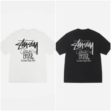 [2025 신상/ 이벤트] 스투시 STUSSY 남녀공용 신상 반팔 티셔츠 CLASSIC GEAR TEE PIGMENT DY