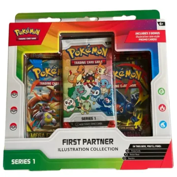 포켓몬 카드 2026  TCG 퍼스트 파트너 일러스트 컬렉션 시리즈 1