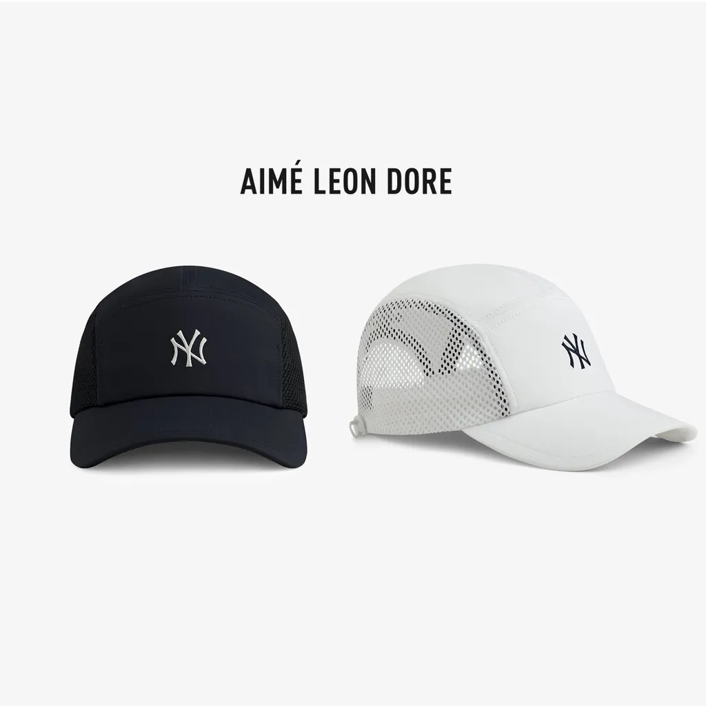 [콜라보] 에메 레온 도르 ALD x 뉴에라 양키 NY 러닝 메쉬 햇 모자 러닝모자 캡 화이트 네이비 에임레온도르