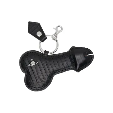 비비안웨스트우드 키링 블랙 벨 엔드 키링 252314M148025