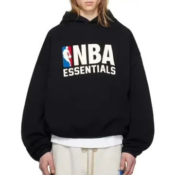 에센셜 x NBA 후드 티셔츠 블랙