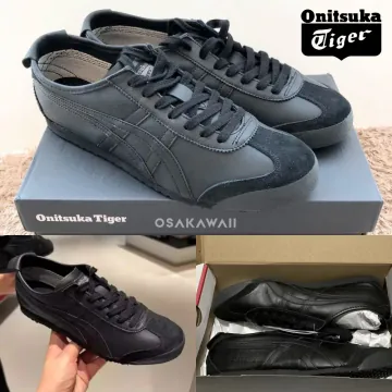 오니츠카타이거 멕시코 66 스니커즈 남녀공용 트리플 블랙 1183C102 002