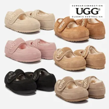 예약배송 / 호주 오즈웨어 키즈 메리제인 어그 플랫 아동 슈즈 OB970K