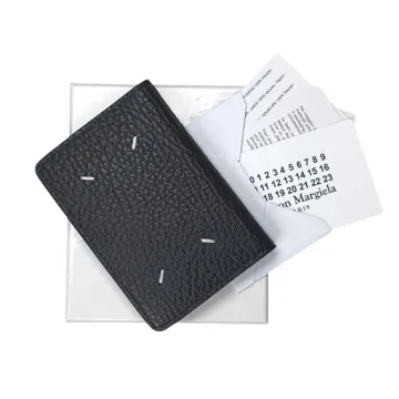 메종마르지엘라 보빈 레더 카드홀더 블랙 SA1VX0011P4455T8013