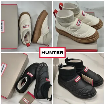 헌터 인앤아웃 패딩신발 인아웃 니트커프 여성 2컬러 WFS2265REN