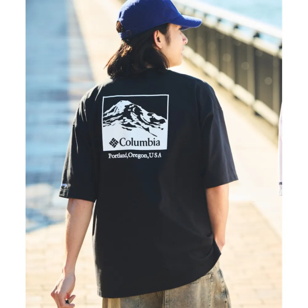 프릭스스토어 컬럼비아 별주 임페리얼 백프린트 크루넥 반팔티 10컬러 1227129900075 | 크로켓