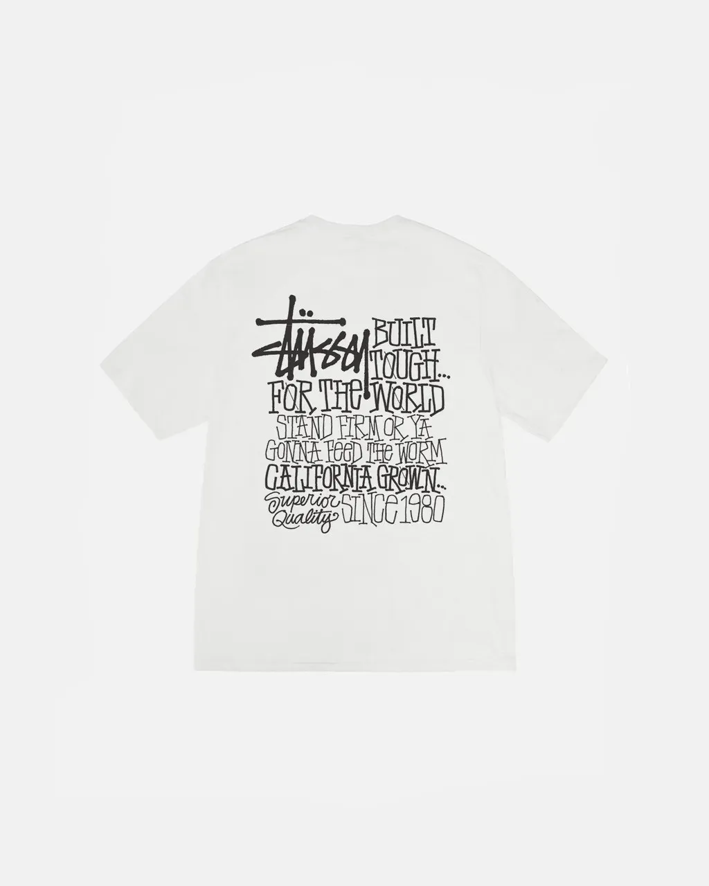 [인기 핫딜 이벤트] 스투시 STUSSY 캘리포니아 그로운 피그먼트 남녀공용 신상 반팔 티셔츠