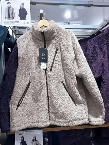 유니클로 UNIQLO x 니들스 Needles 남녀공용 플리스 자켓 데일리 후리스 재킷 480408