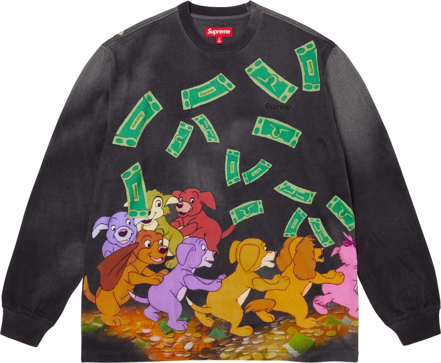 슈프림 올 독스 고 투 헤븐 롱슬리브 탑 FW25