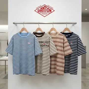 단톤 여성 크루넥 스트라이프 반팔 티셔츠 26SS DT-C0404CJJ