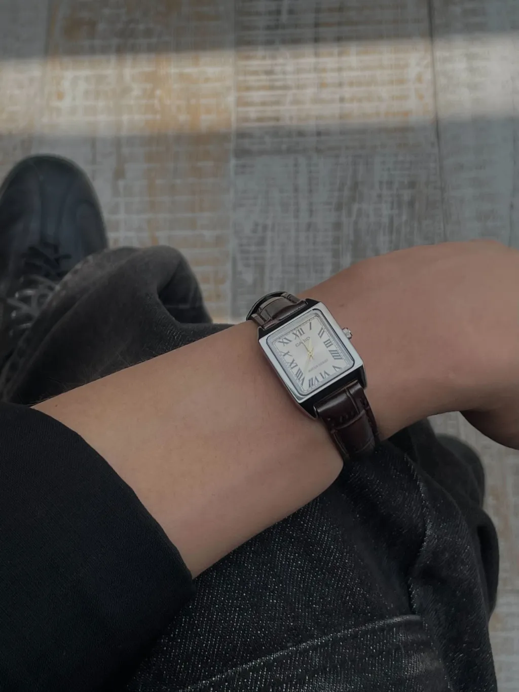 카시오 CASIO 클래식 손목시계 LTP-V007L 블랙 브라운 4종