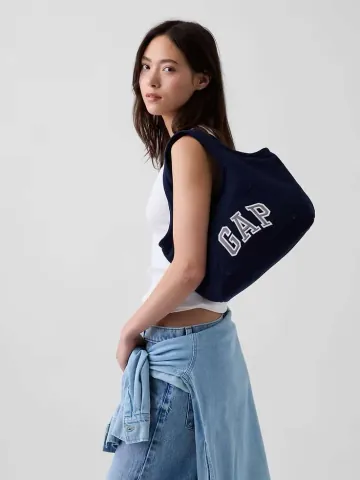 갭 GAP 스몰 후디 로고 코튼 토트백 에코백 숄더백 캔버스백 데이트립 가방 남녀공용 3컬러