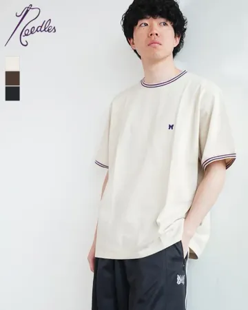 니들스 링거 티셔츠 코튼 피케 3컬러  SX443D