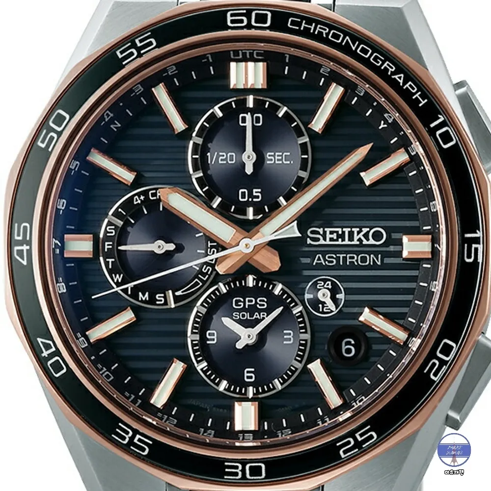 세이코 아스트론 넥스터 남성 솔라 메탈 손목 시계 티타늄 SBXC180 | 크로켓