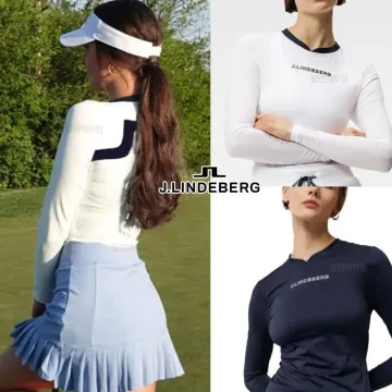 제이린드버그 여성골프웨어 메자탑 골프긴팔티셔츠