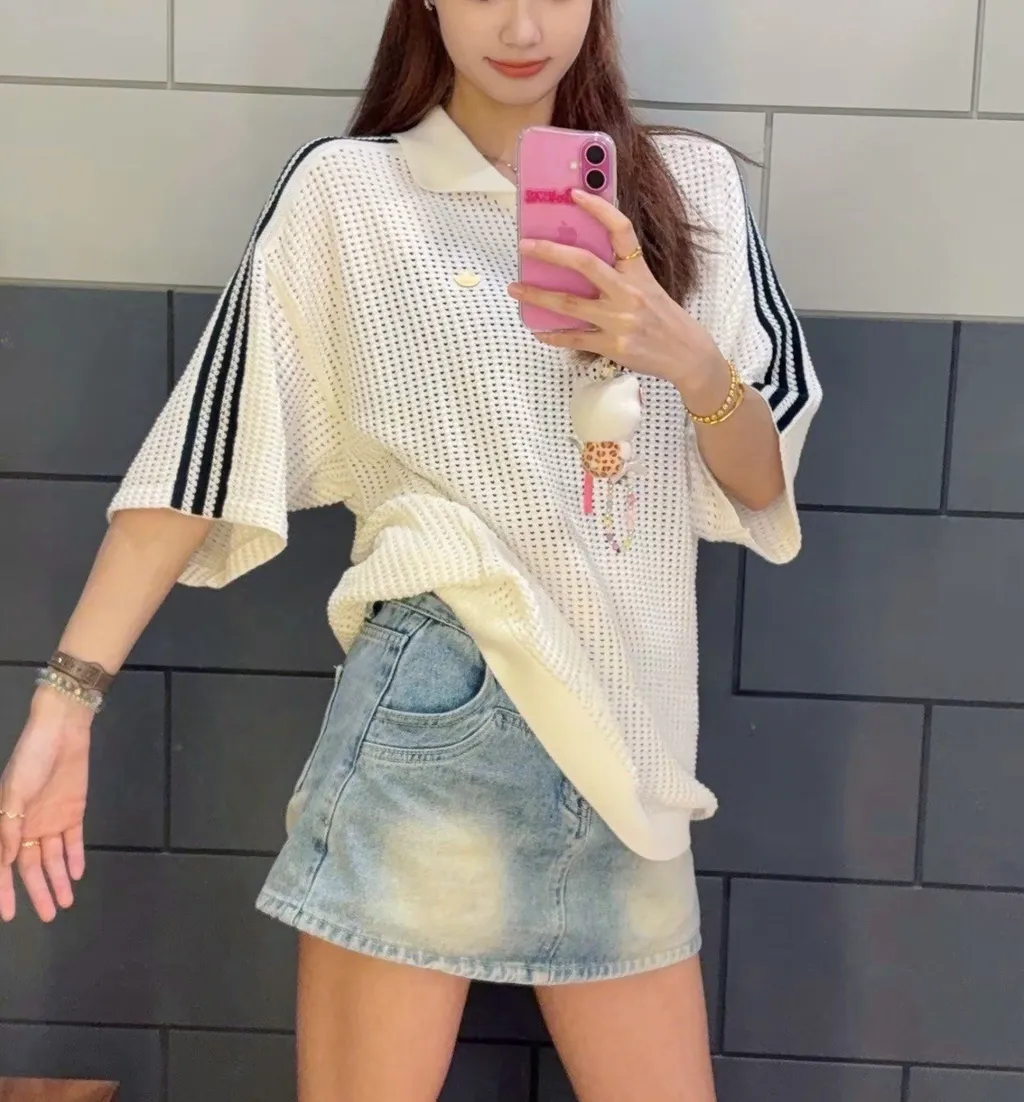 아디다스 오리지널 니트 폴로 반팔 티셔츠 2컬러 화이트 KF0403 블랙 KE5815 | Croket