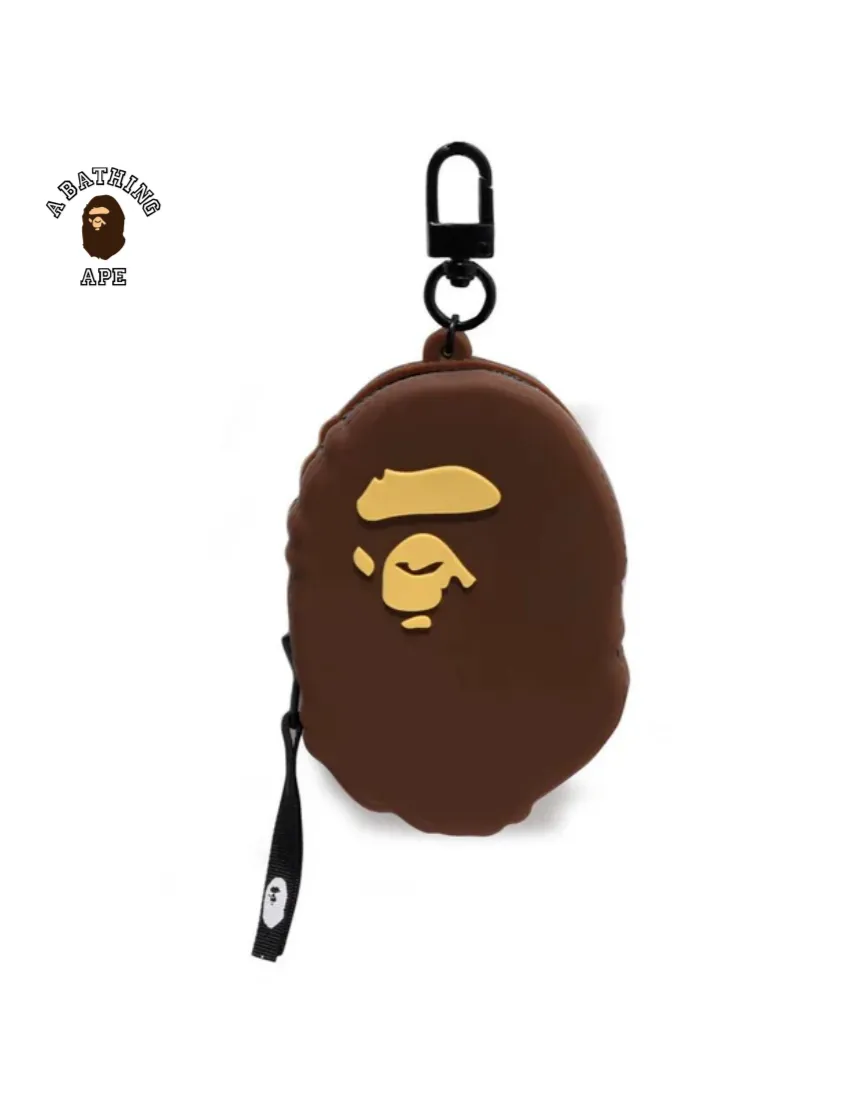 베이프 APE HEAD SILICON COIN CASE 에이프 해드 실리콘 코인 케이스 동전 지갑 1L80190011 | 크로켓