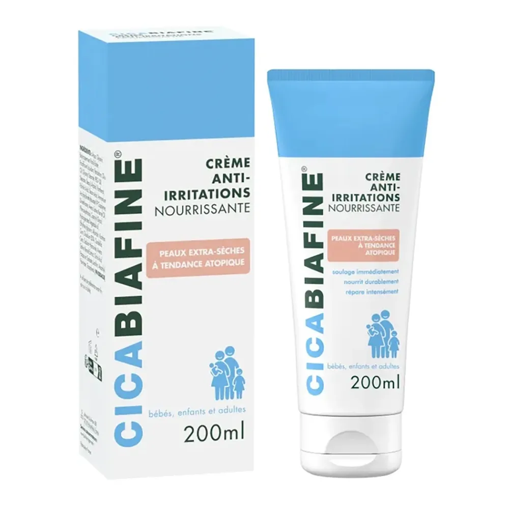 비아핀 [해외] Biafine 비아핀 시카비아핀 너리싱 안티 이리테이션 바디크림 200ml 1개