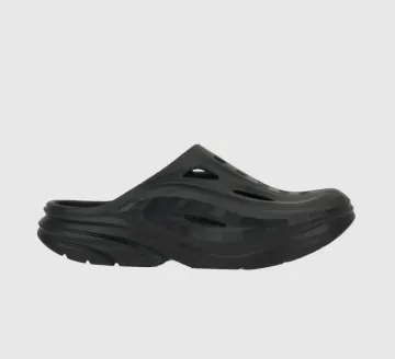 호카 오라 리커버리 뮬 블랙 1147951-BBLC