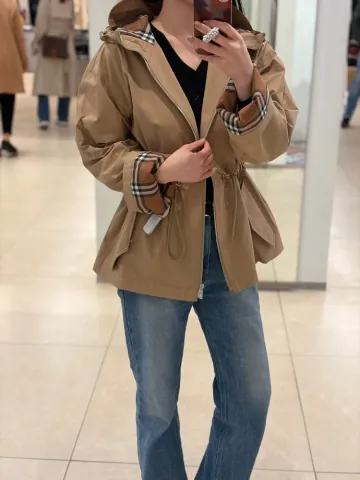 버버리 메들리 MEDLEY 드로스트링 후드 자켓 ARCHIVE BEIGE 81191481 81222471