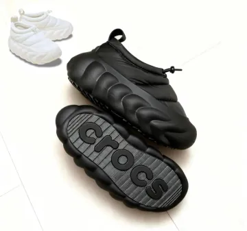 크록스 오버퍼프 쇼티 패딩슈즈 2컬러 블랙 화이트 210668