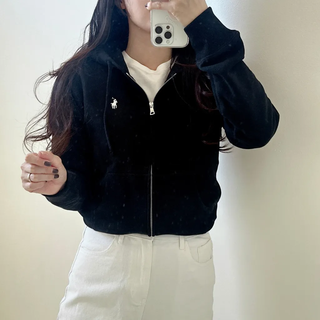 25년 NEW, 폴로랄프로렌 베이직 후드집업 (기모안감/여성용)